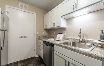 New Kitchen Bathroom Cabinetry with Soft Close Feature at Indigo Apartments, Georgia